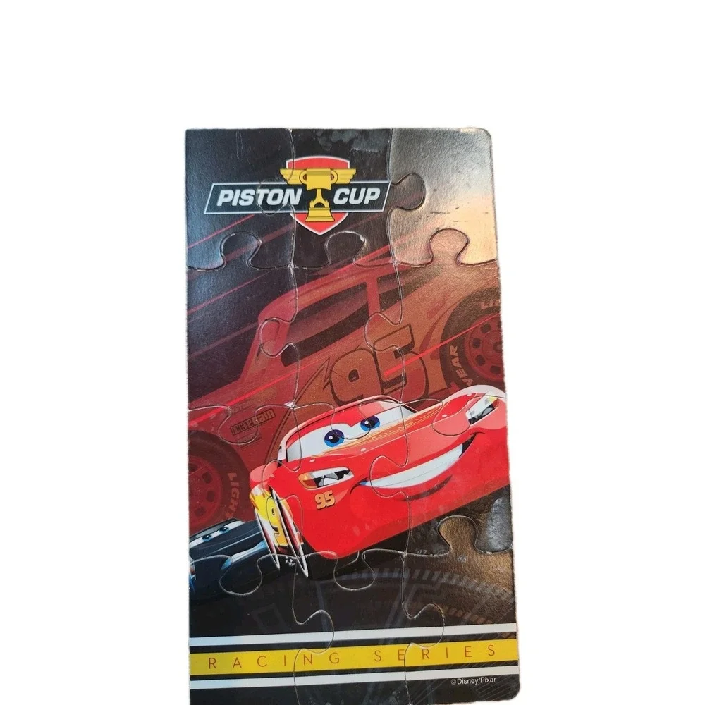 Cars Puzzle Set - Red, Yellow, Black